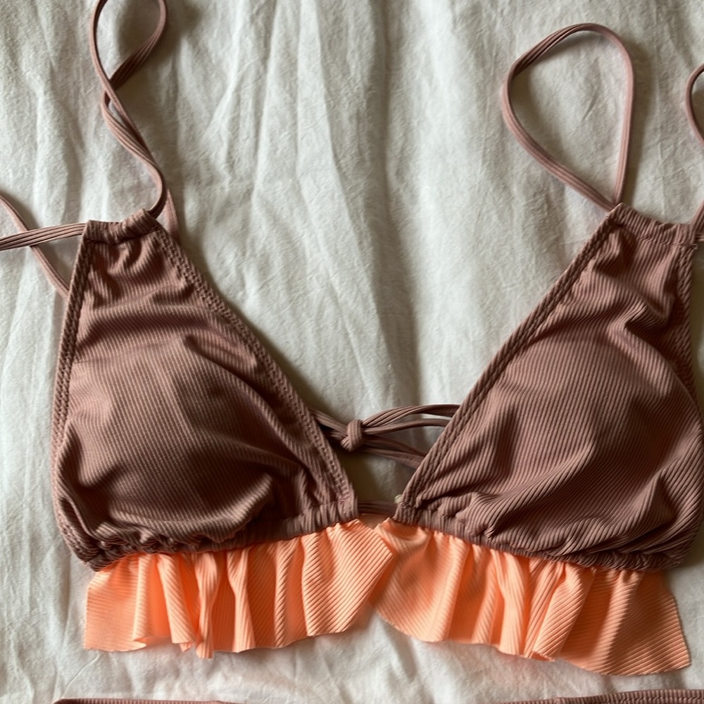 Sportlike Pink Ruffle Bikini - Picture 2 of 9